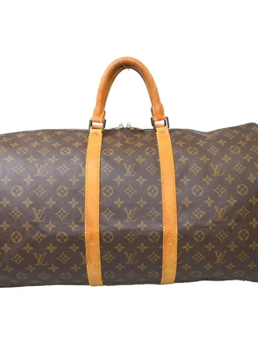 LOUIS VUITTON KEEPALL 55 TRAVEL HANDBAG MONOGRAM